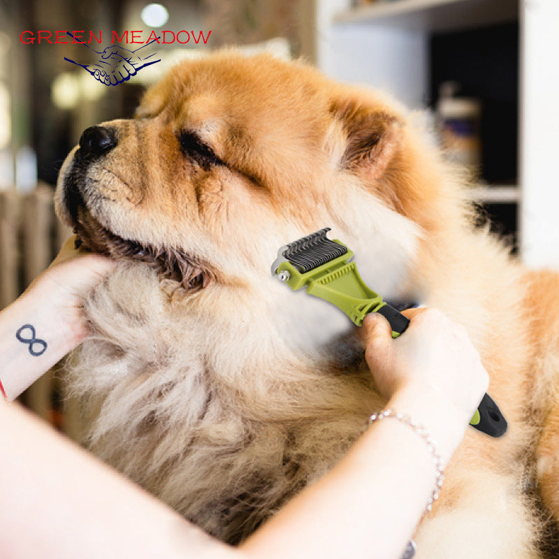 Double Side Fur Buster Brush