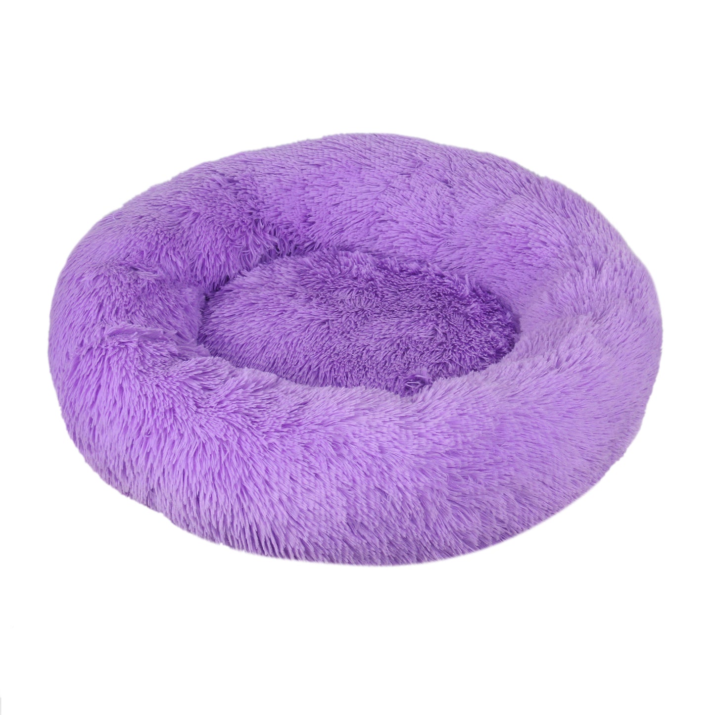 Plush Round Pet Bed