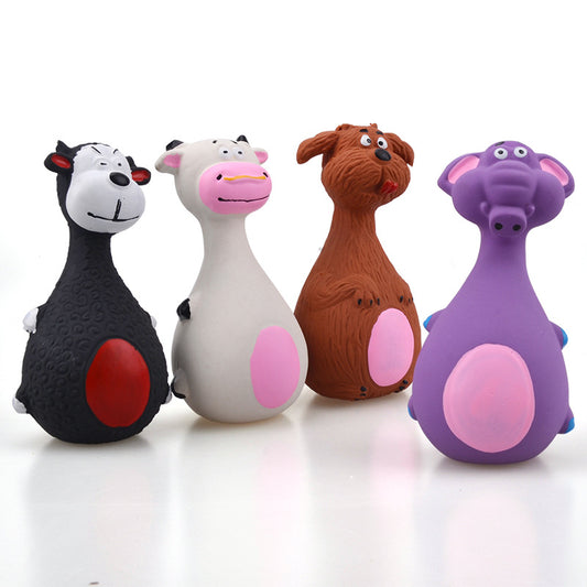 Cartoon Squeaky Chew Toy