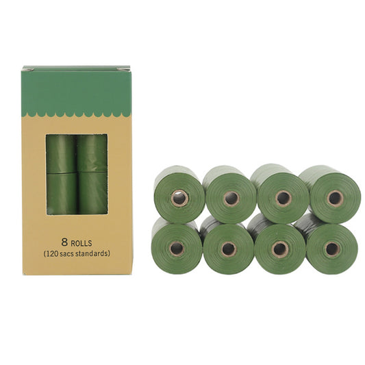 8 Rolls Thinckened Disposable Pet Poop Bag