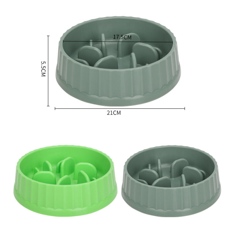 Thickened Pet Slow Food Bowl