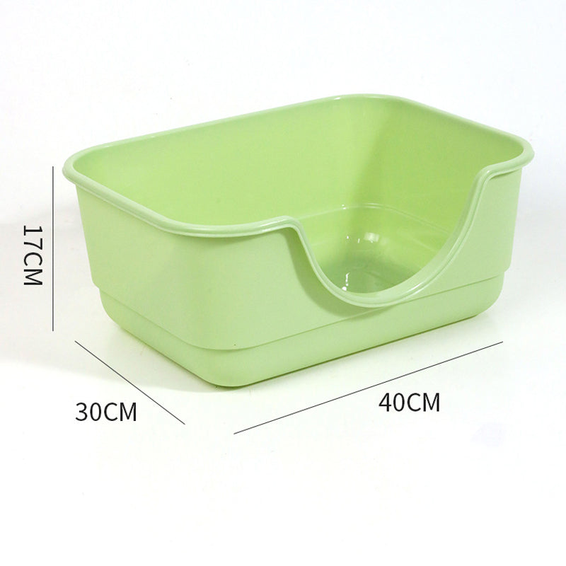 Semi-closed Large Capacity Cat Litter Box