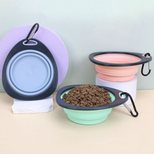 Portable Folding Pet Bowl