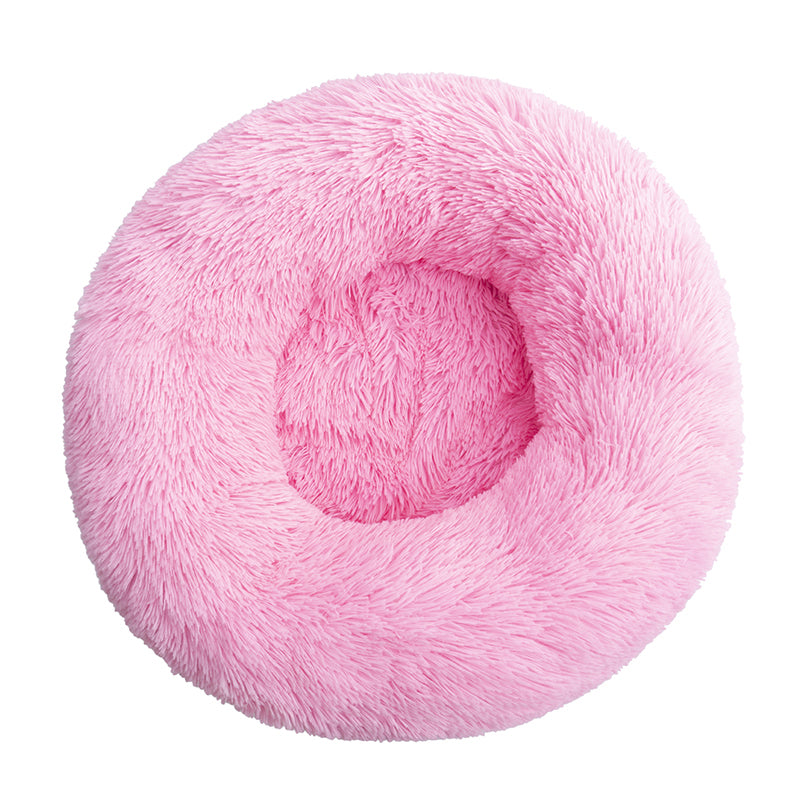 Plush Round Pet Bed