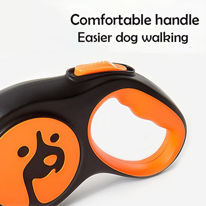 Double Patchwork Color Dog Walking Leash