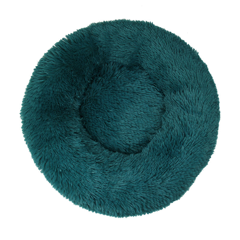 Plush Round Pet Bed