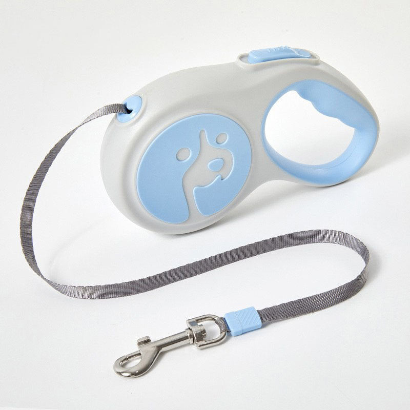 Double Patchwork Color Dog Walking Leash