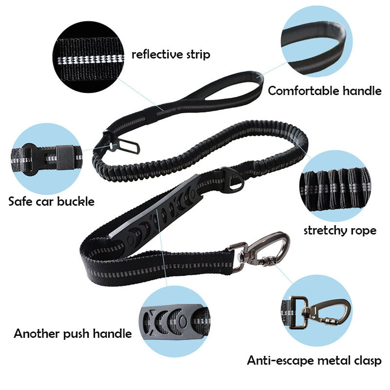 Safty Sturdy Dog Running Leash