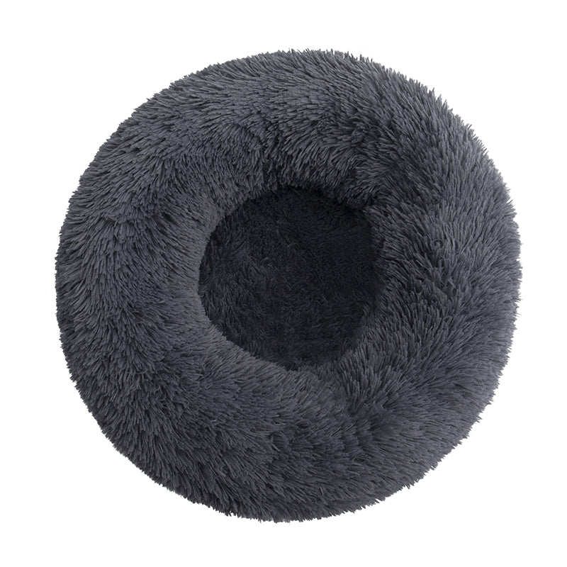 Plush Round Pet Bed