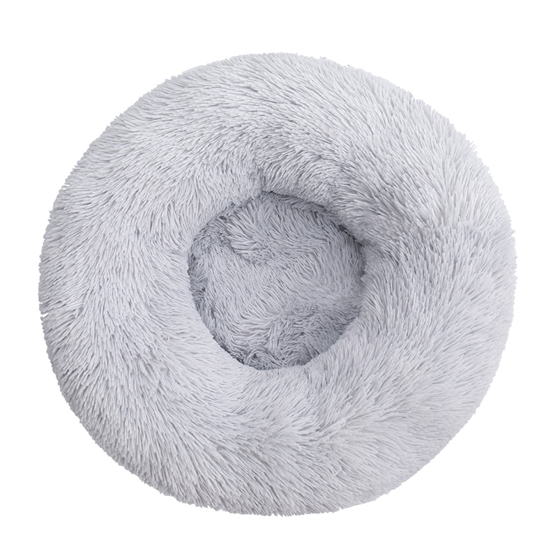 Plush Round Pet Bed