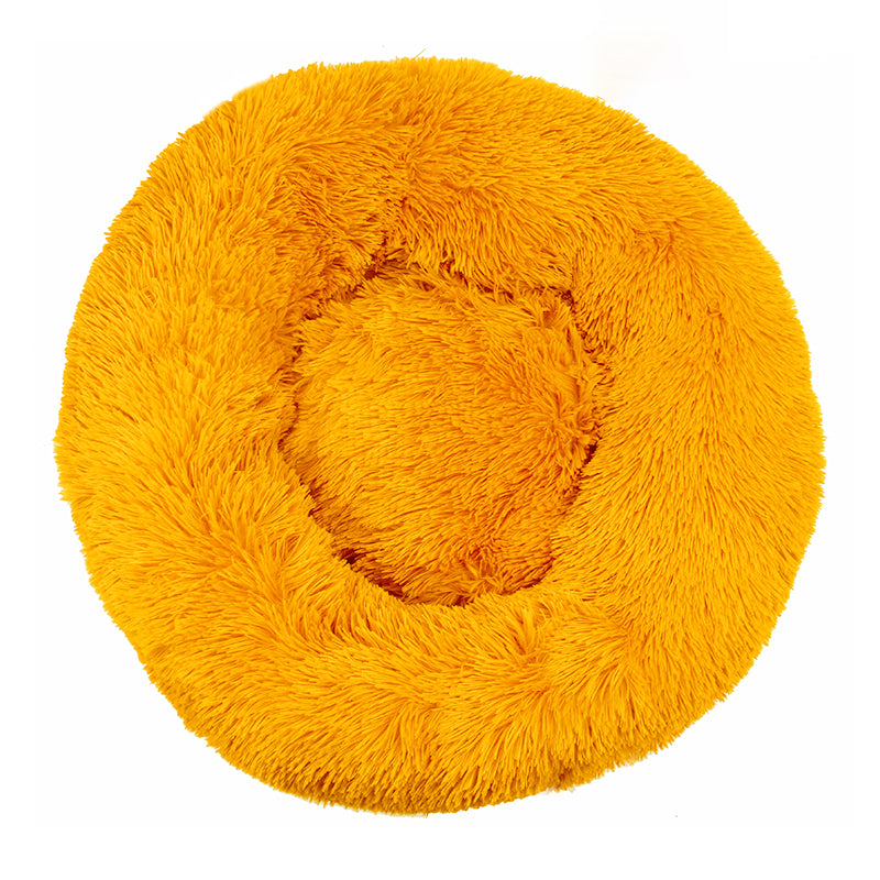 Plush Round Pet Bed