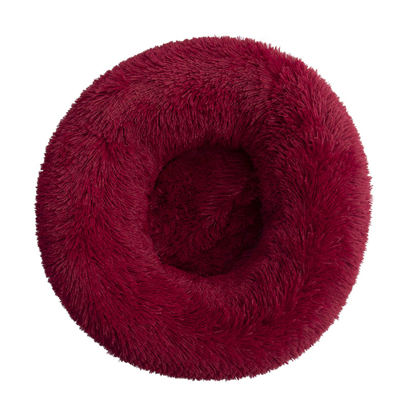 Plush Round Pet Bed