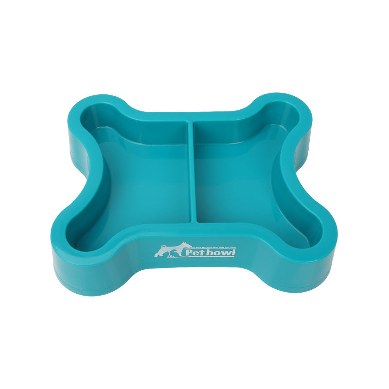 Two Dividers Pet Bowl