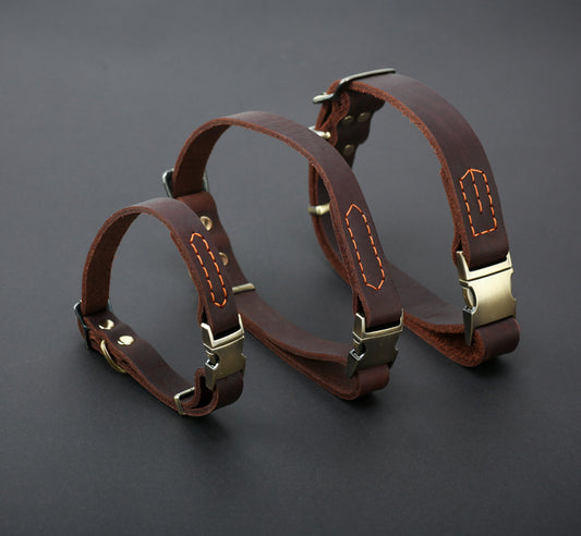 High Quality Leather Dog Collar