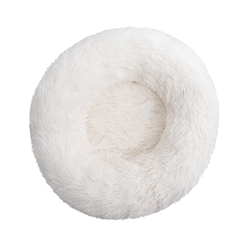 Plush Round Pet Bed