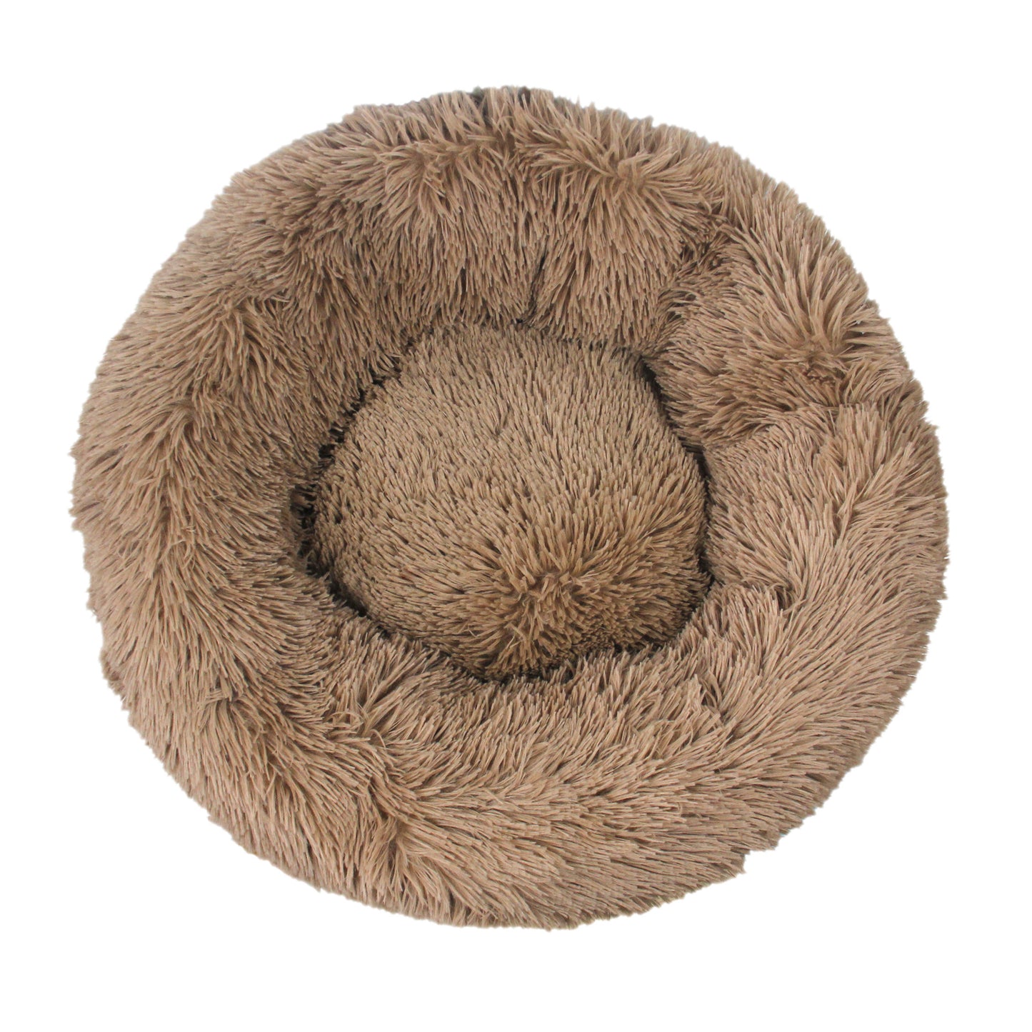 Plush Round Pet Bed