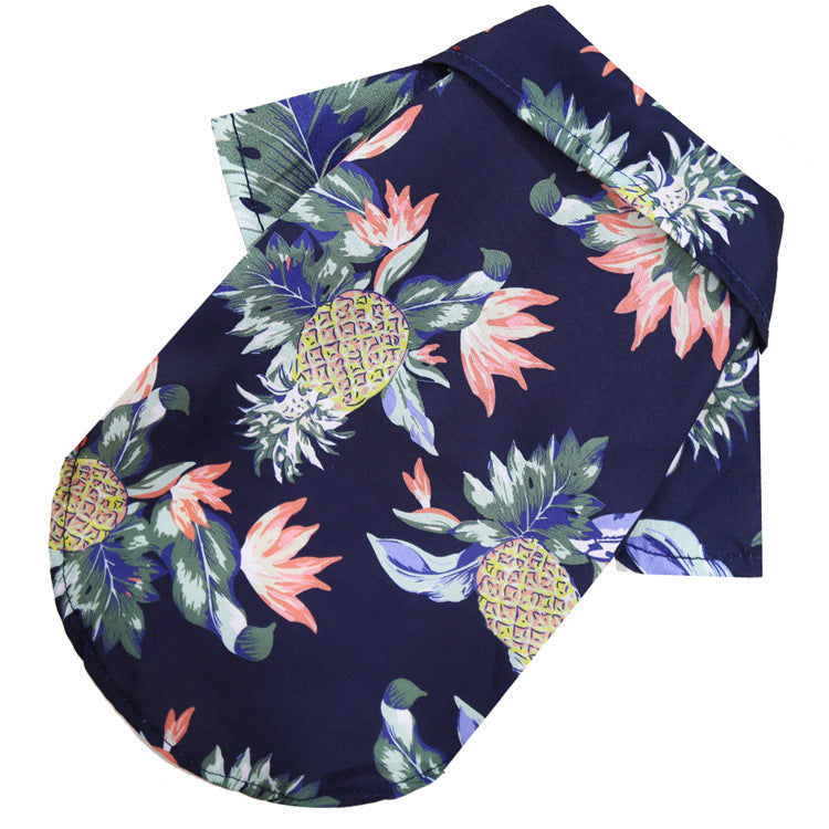 Hawaiian Summer Beach Pet Shirt