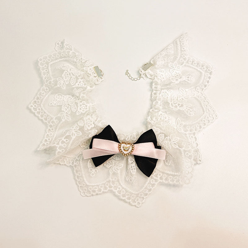 Elegant Bow Pet Bandana