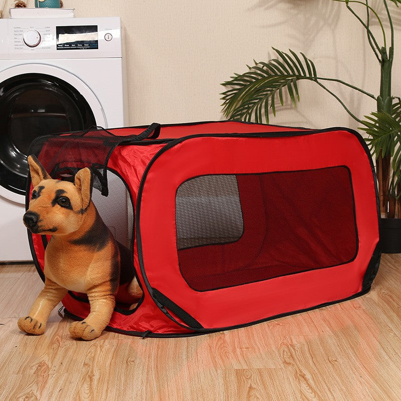 Collapsible Fenced Pet Room