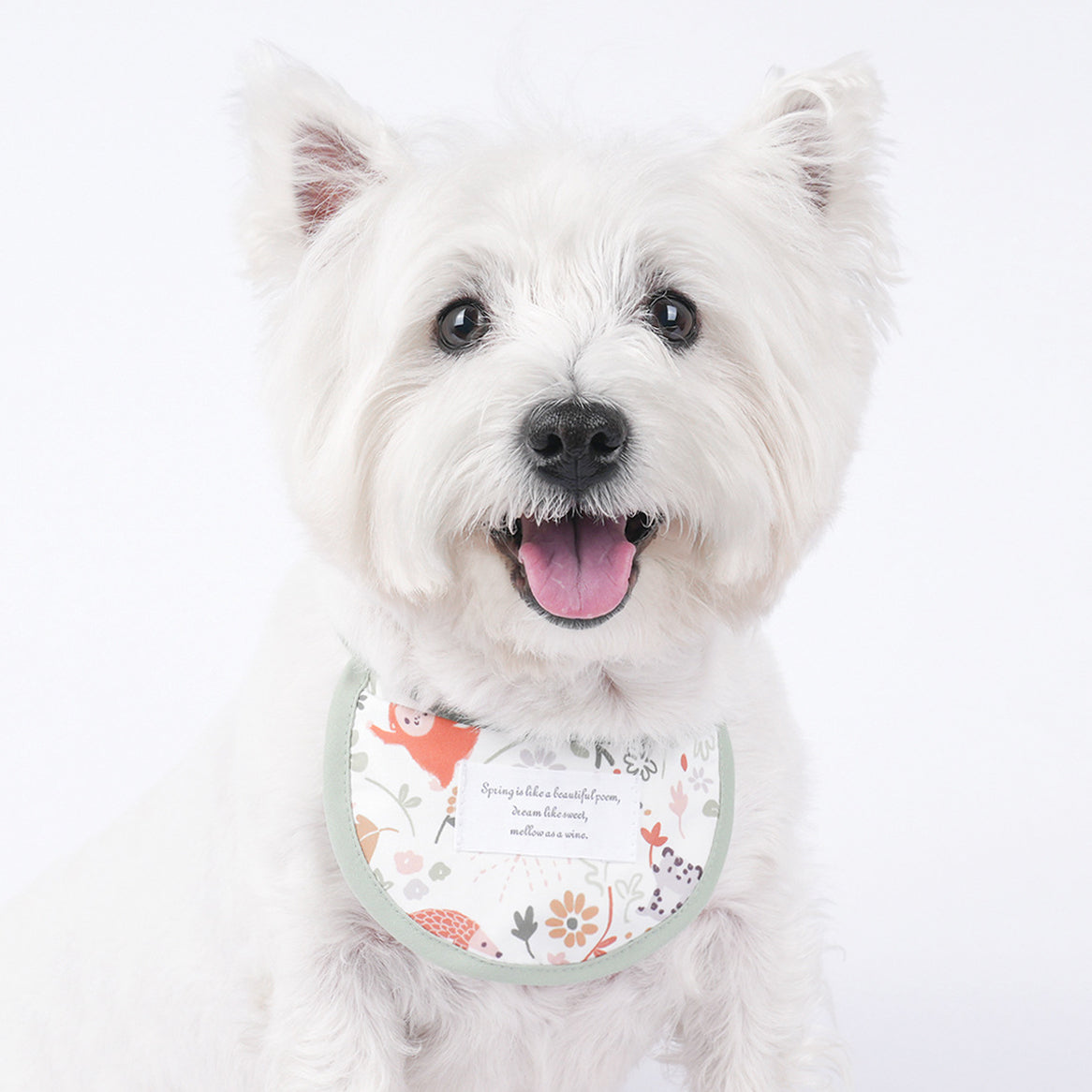 Simple Forest Design Pet Bandana