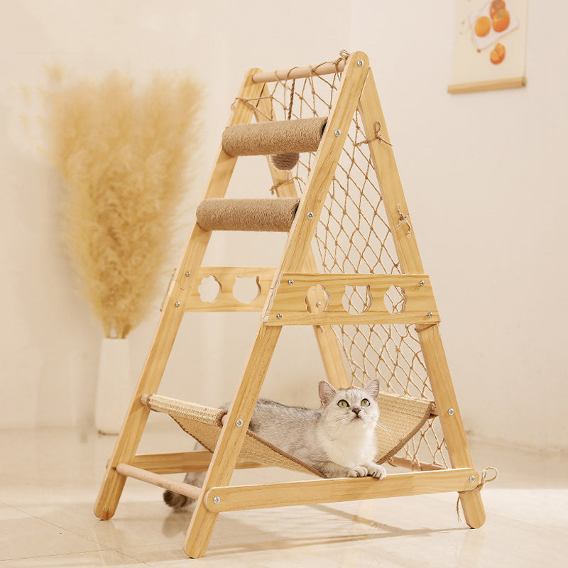 Triangle Climbing Shelf For Cat