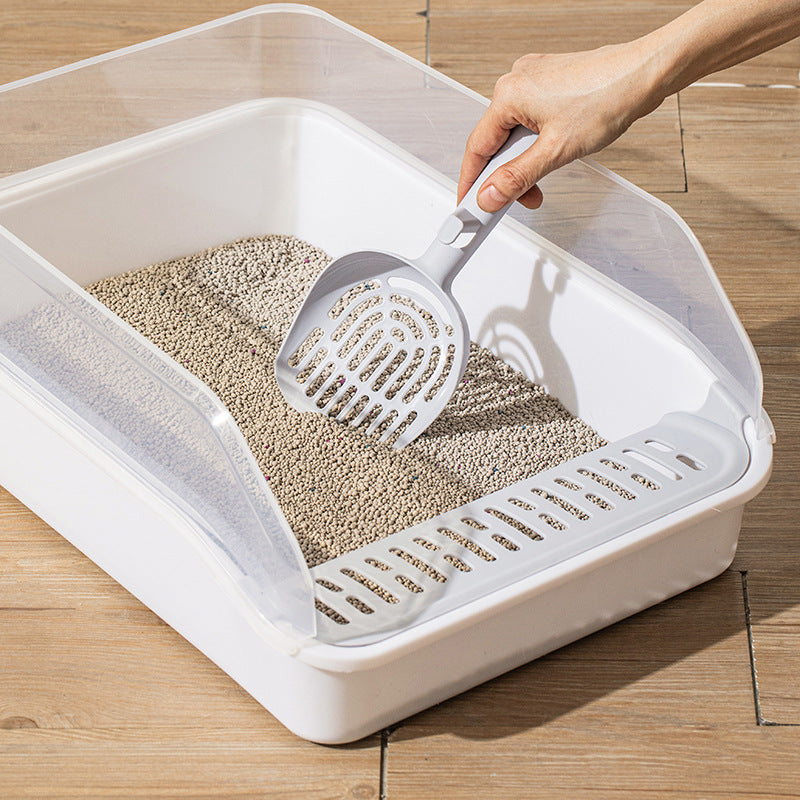 Large Cat Litter Box With Free Litter Scoop