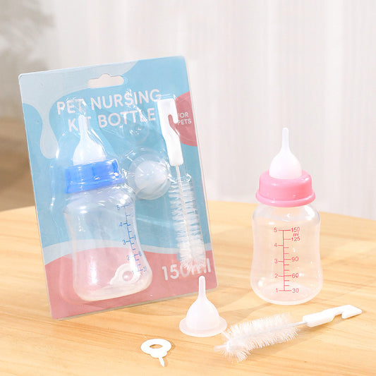 Baby Cat Feeding Nursing Bottle Kit