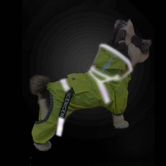 Reflective Raincoat for Dog