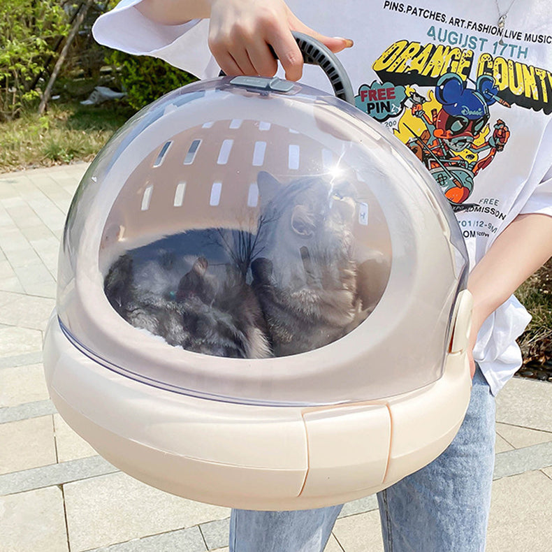 Round Handhold Pet Case