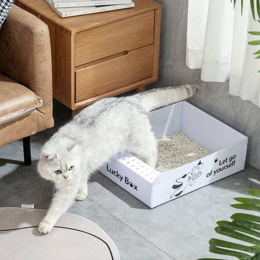 Monthly Disposable Cat Litter Box