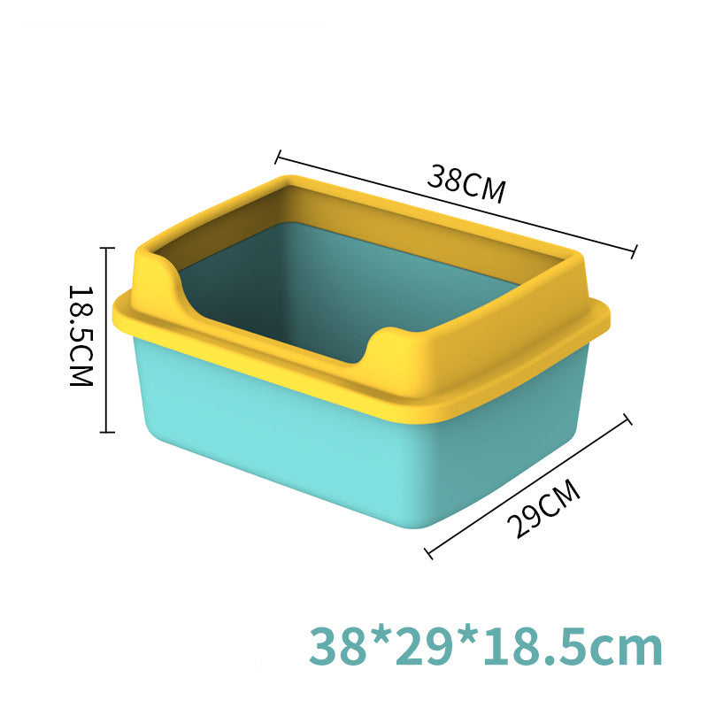 Large/ Small Fenced Cat Litter Box