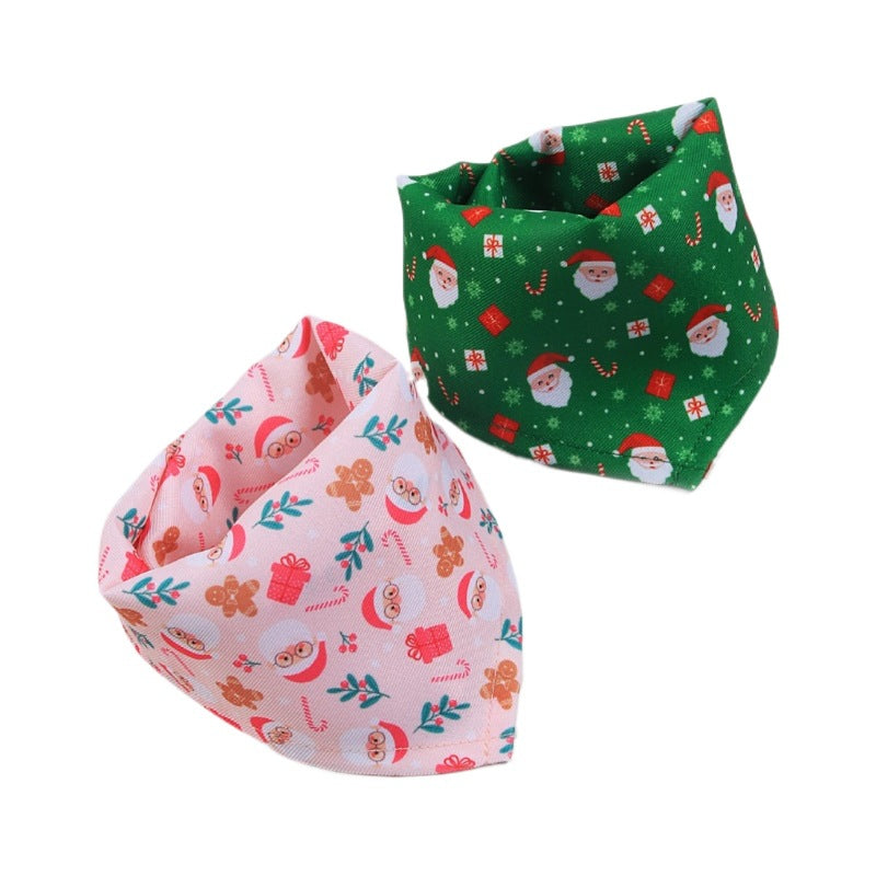 Christmas Colorful Pet Bandana