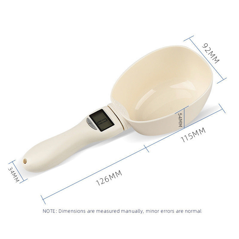 Electronic Measuring Spoon Scale For Pet Food