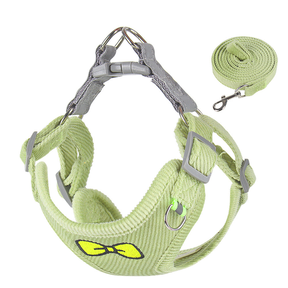 Fashion Dog Harness Set With Leash