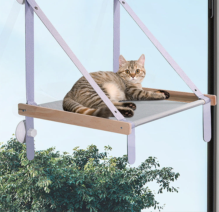 Suction Cup Foldable Cat Hanmock