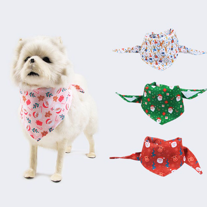 Christmas Colorful Pet Bandana