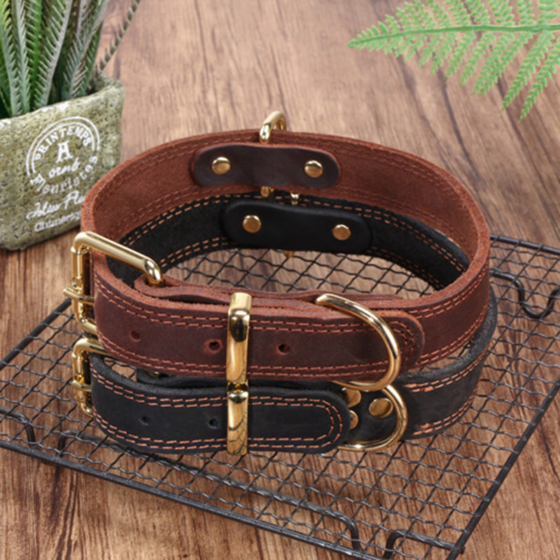 High Quality Leather Dog Collar