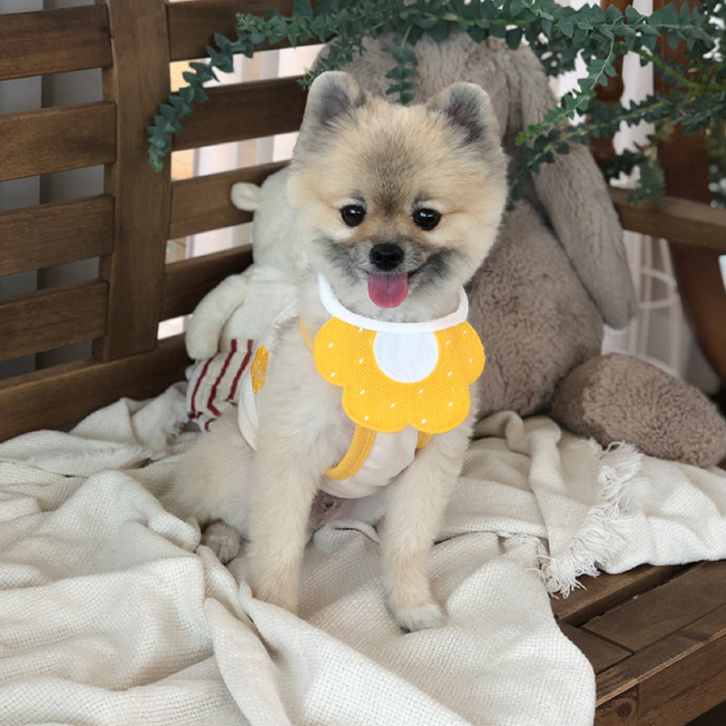 Flower Shape Pet Bandana