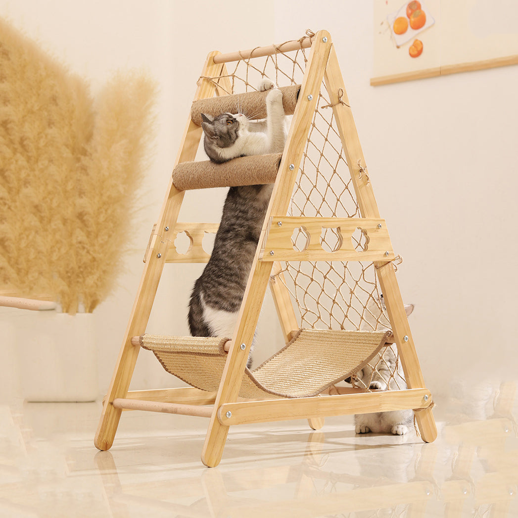 Triangle Climbing Shelf For Cat