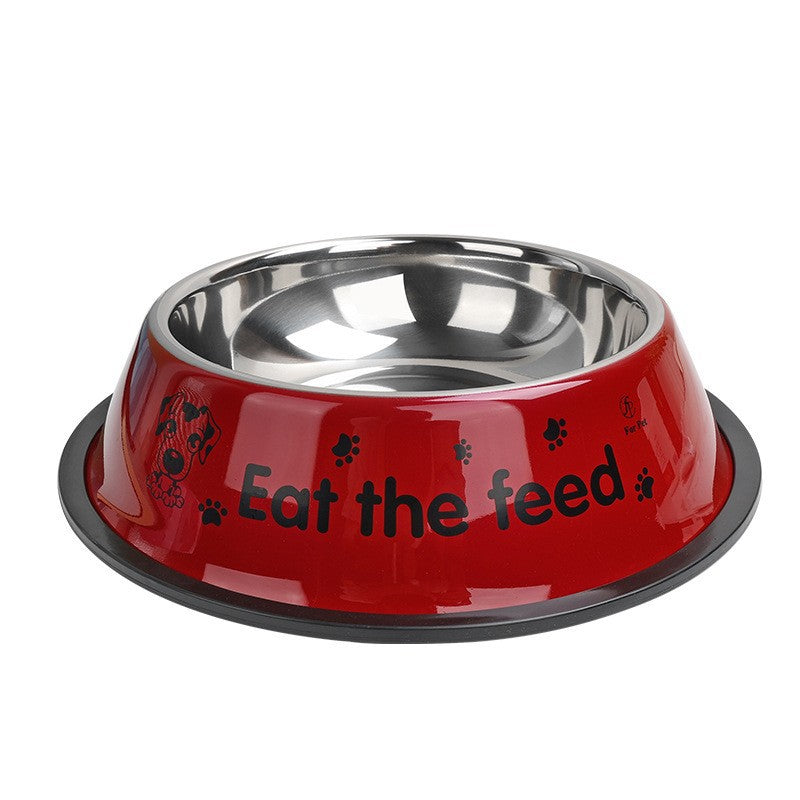 Cute Cartoon Pet Food Bowl