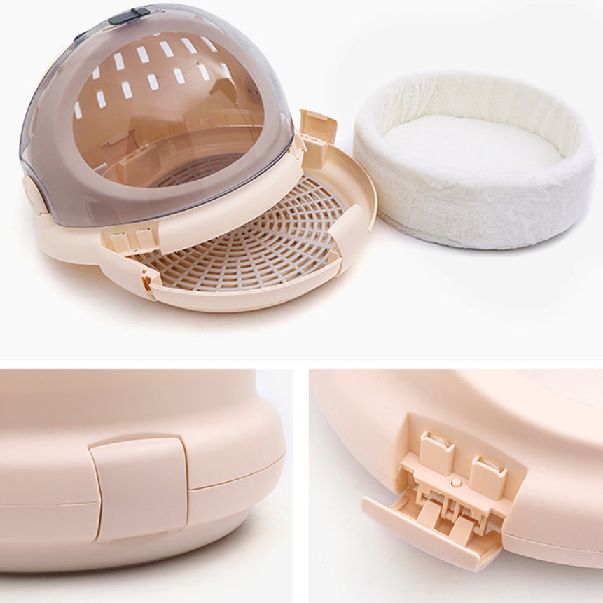 Round Handhold Pet Case