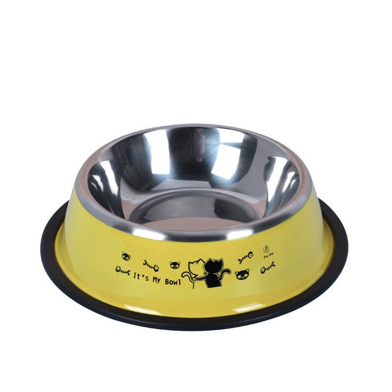 Cute Cartoon Pet Food Bowl