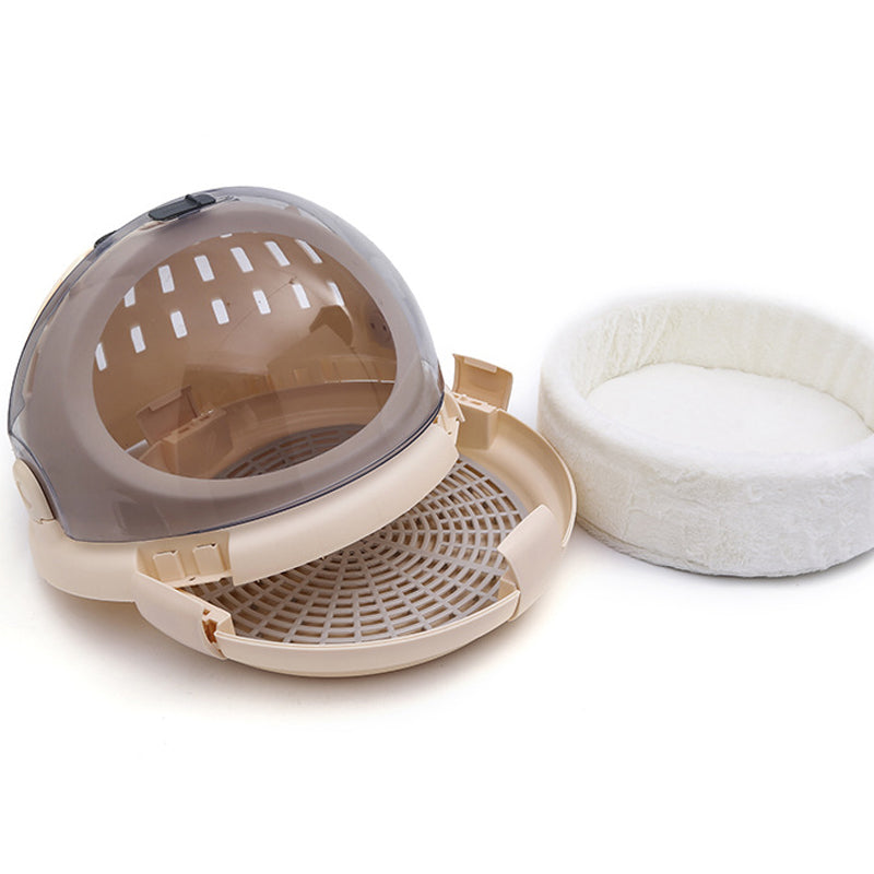 Round Handhold Pet Case