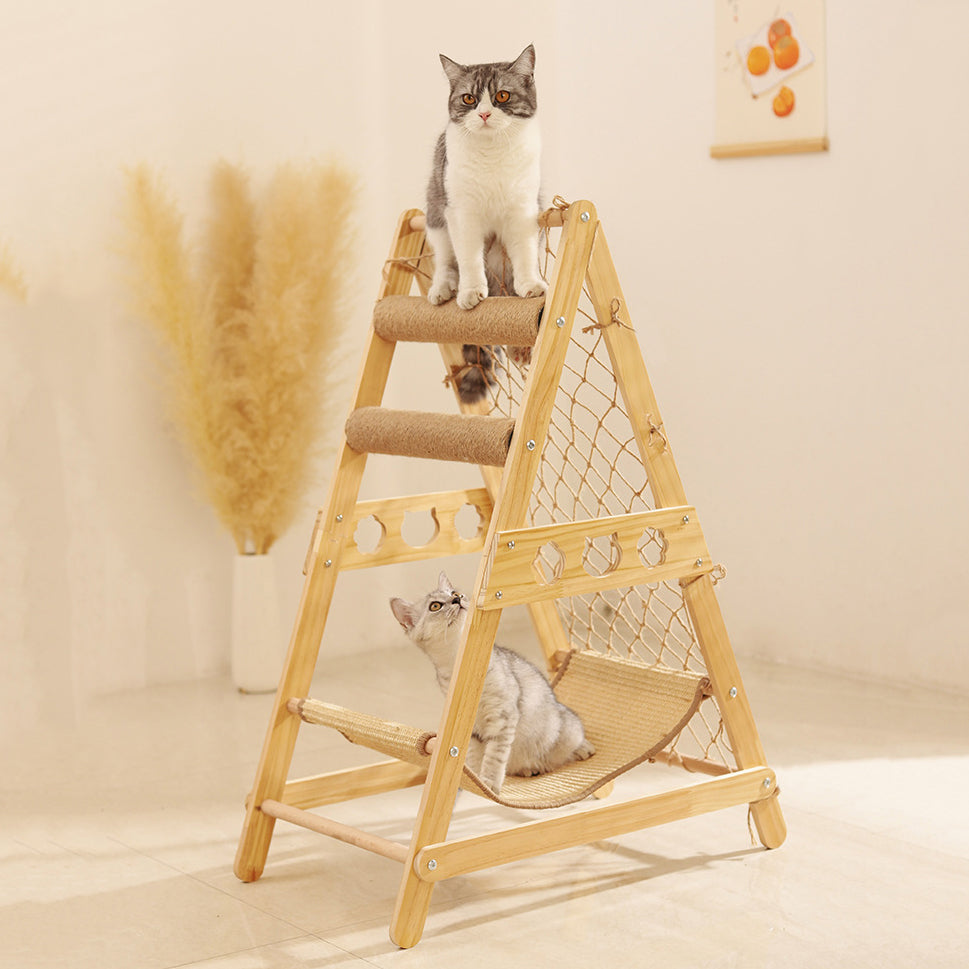 Triangle Climbing Shelf For Cat