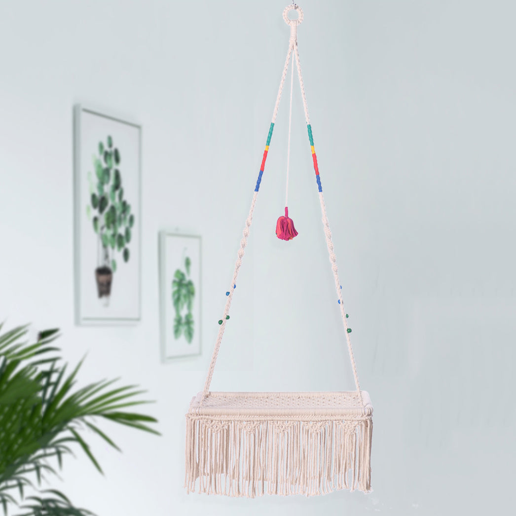 Tapestry Pet Bed Swing Chair