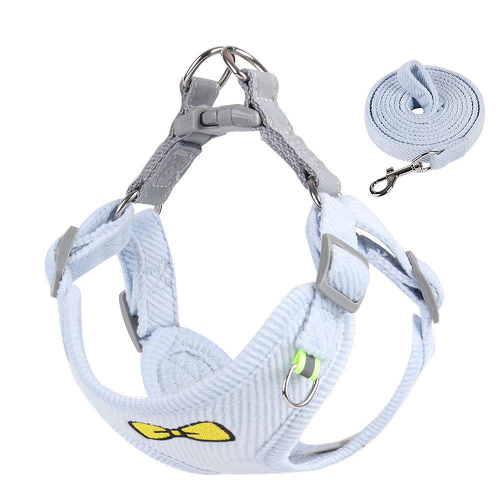 Fashion Dog Harness Set With Leash