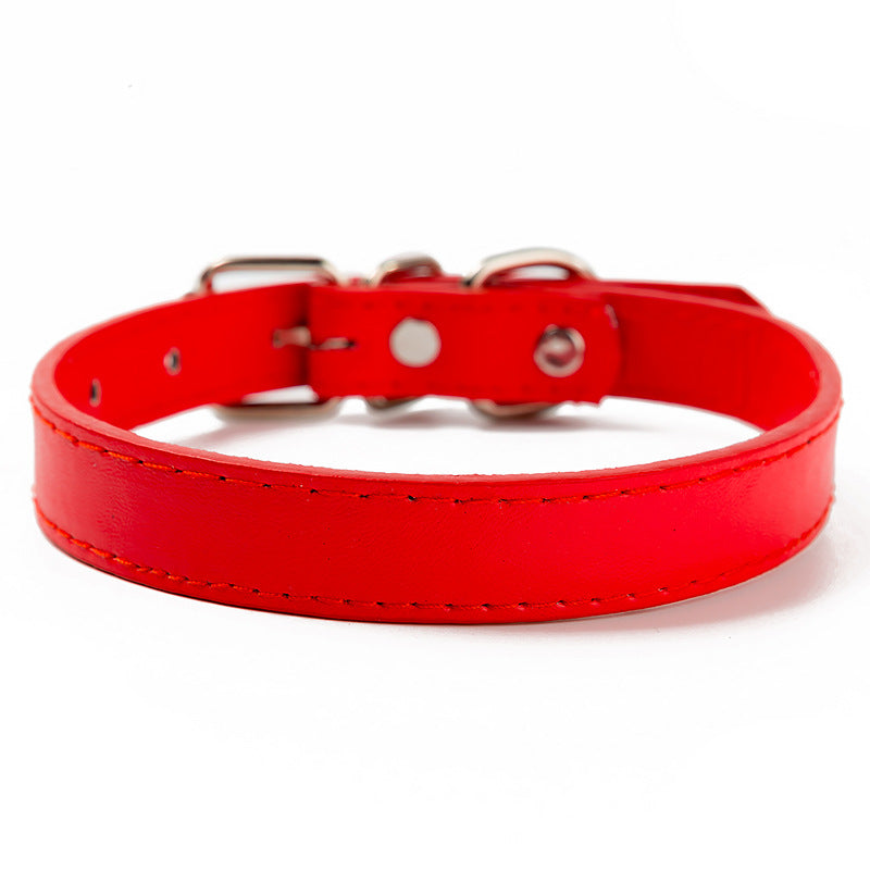 PU Leather Pet Dog Collar