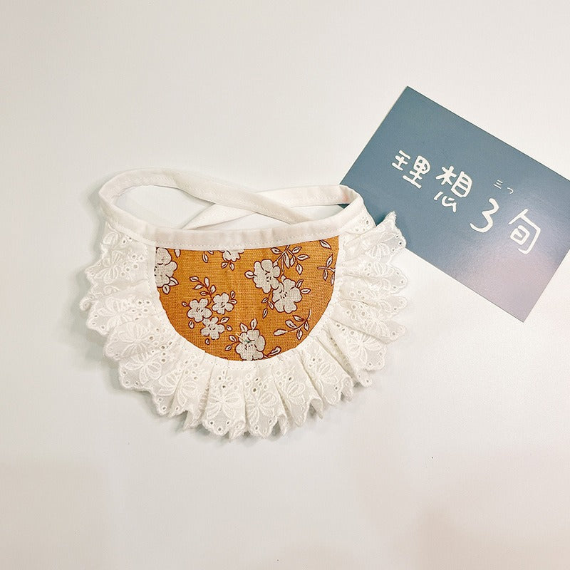 Flower Printed Pet Bandana