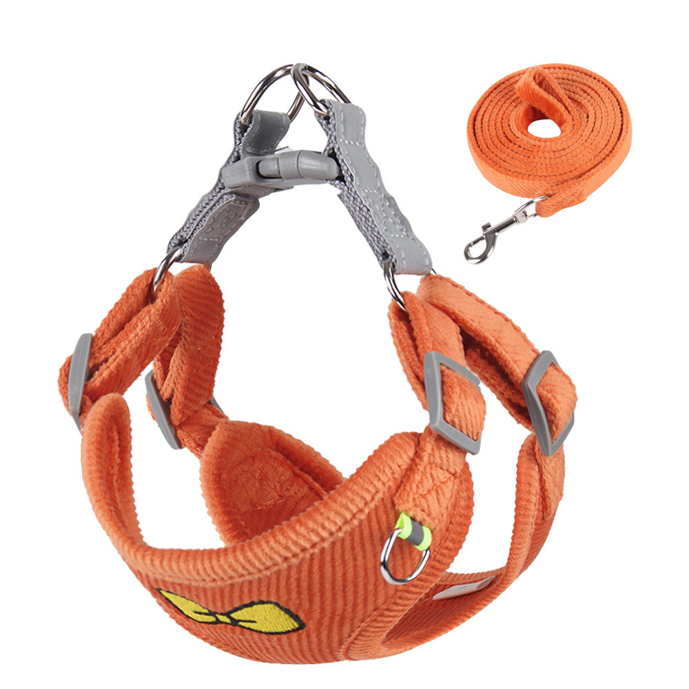 Fashion Dog Harness Set With Leash