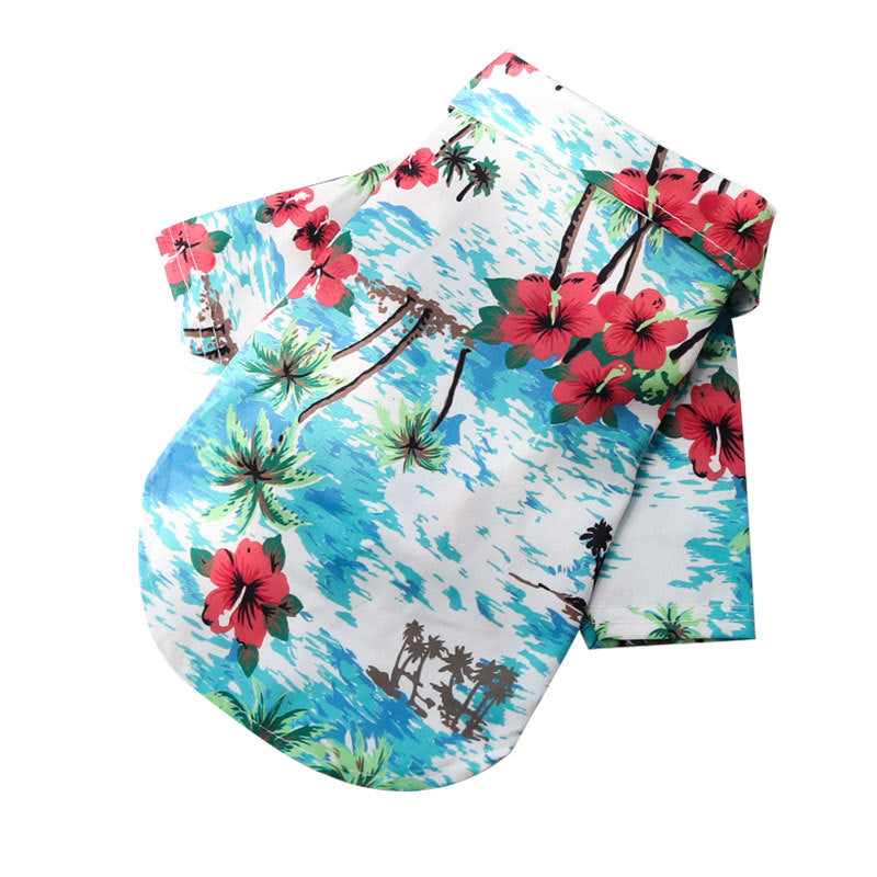 Hawaiian Summer Beach Pet Shirt